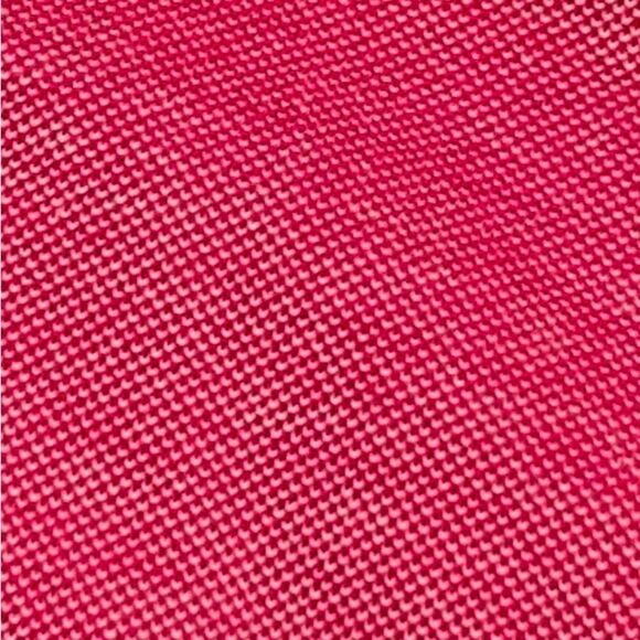 Robert Graham Red Pink 100% Cotton Short Sleeve Polo Shirt Size Medium - Picture 8 of 9